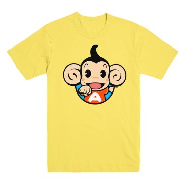 Super Monkey Ball Character Unisex Yellow Tee
