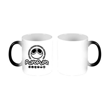 Puyo Puyo White & Black Transforming Mug
