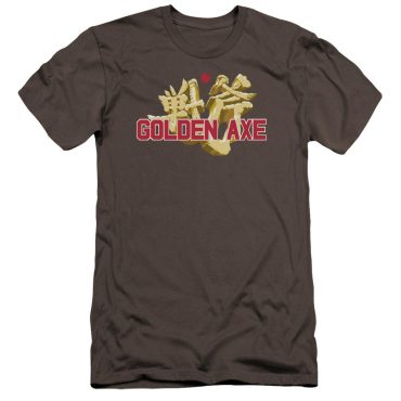 Golden Axe Logo Charcoal Tee