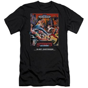 Streets of Rage 16 Bit Black Tee
