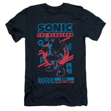 Sonic Ring Collector's Club Navy Tee