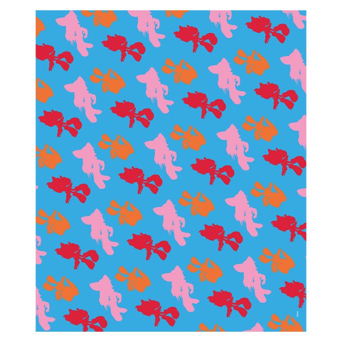 Girl Power Silhouette Blanket - Image 2