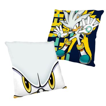 Silver Character Pillow