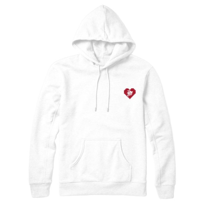 Sonic the Hedgehog Pixel Heart Hoodie