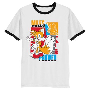 Miles Tails Prower Ringer Tee from Sonic the Hedgehog