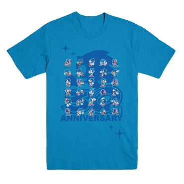 Sonic the Hedgehog 30th Anniversary Pose Blue Tee