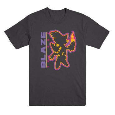 Blaze the Cat Charcoal Tee