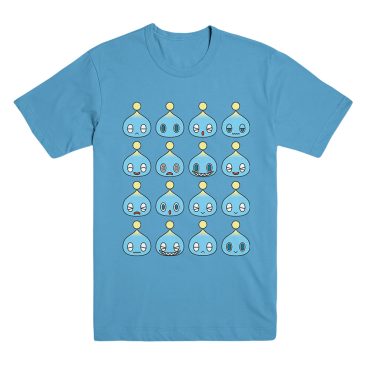 Sonic Chao Expressions Blue Unisex Tee