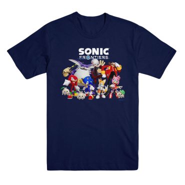 Sonic Frontiers Character Unisex Navy Tee