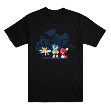 Sonic the Hedgehog Symmetrical Group Tee