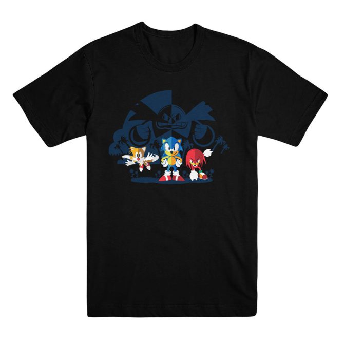 Sonic the Hedgehog Symmetrical Group Tee