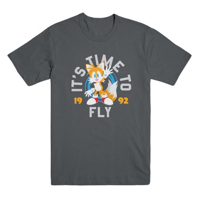 Tails Time to Fly Since 1992 Tee from Sonic the Hedgehog