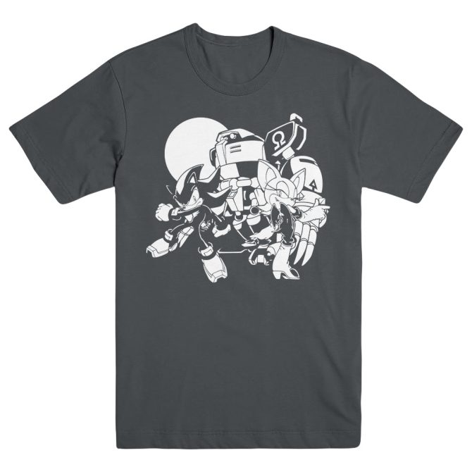 Sonic the Hedgehog Anti-Hero Gray Tee
