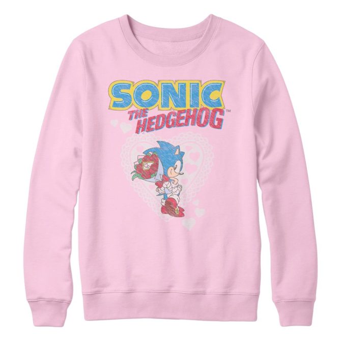 Sonic the Hedgehog Bouquet Crewneck Sweatshirt