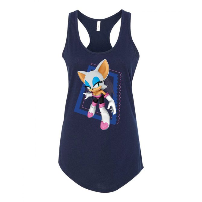 Rouge Navy Racerback Tank