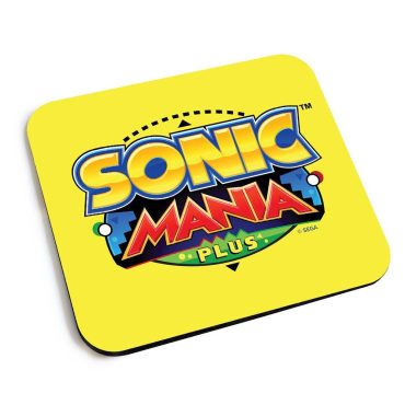 Sonic Mania Plus Logo Yellow Mousepad