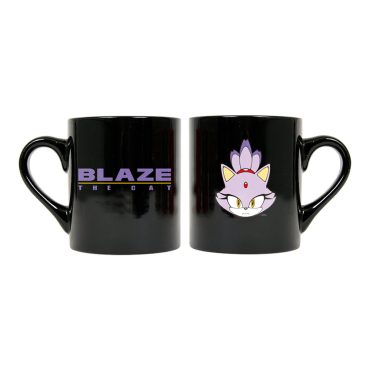 Blaze the Cat Black Mug