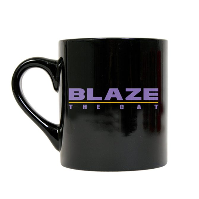 Blaze the Cat Black Mug - Image 2