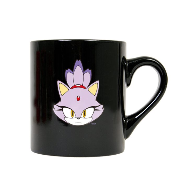 Blaze the Cat Black Mug - Image 3