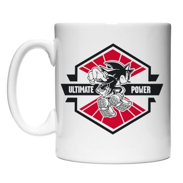 Sonic The Hedgehog Ultimate Power White Mug