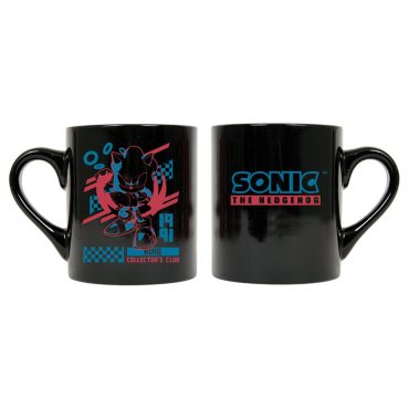 Sonic the Hedgehog Ring Collectors Club Black Mug