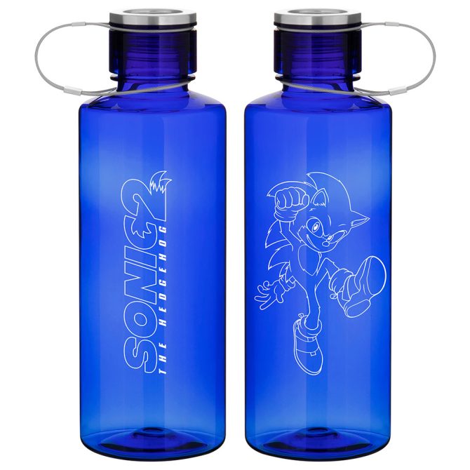 Sonic 2 Blue Jump Water Bottle
