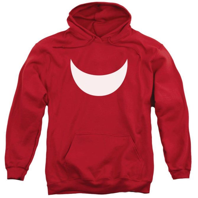 Knuckles White Crest Red Hoodie
