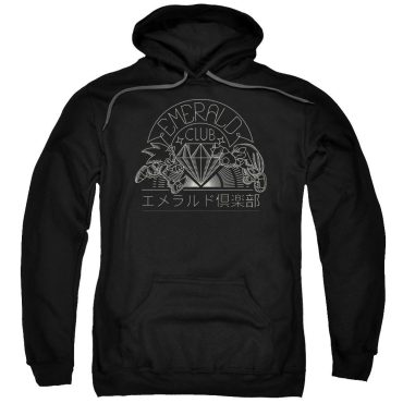 Sonic and Knuckles Emerald Club Black Hoodie