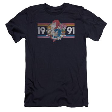 Sonic and Friends Retro Black Tee