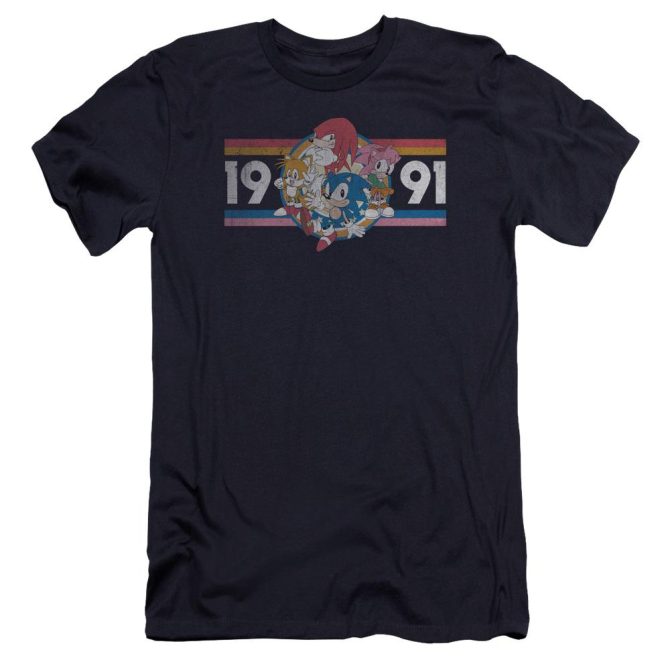 Sonic and Friends Retro Black Tee