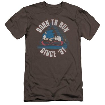 Sonic Born to Run 91 Charcoal Tee