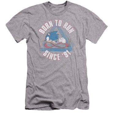 Sonic Born to Run 91 Grey Tee