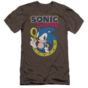 Sonic Ring Charcoal Tee