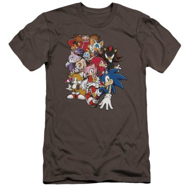 Sonic Cast Charcoal Tee