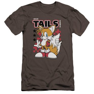 Sonic Miles Tails Prower Charcoal Tee