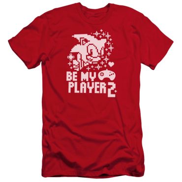 Sonic Classic Be My Player 2 Red Tee