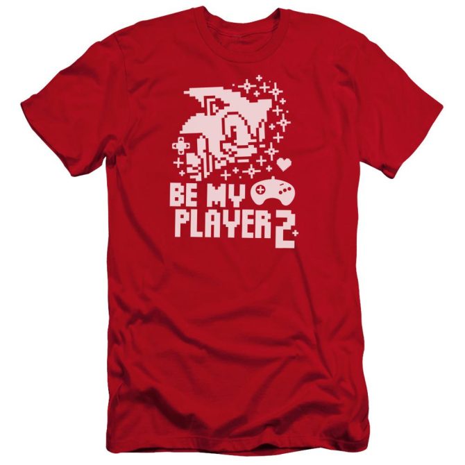 Sonic Classic Be My Player 2 Red Tee