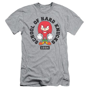 Knuckles School of Hard Knucks 1994 Grey Tee