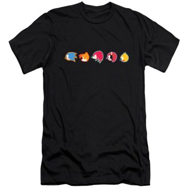 Sonic Mania Plus Character Head Black Tee